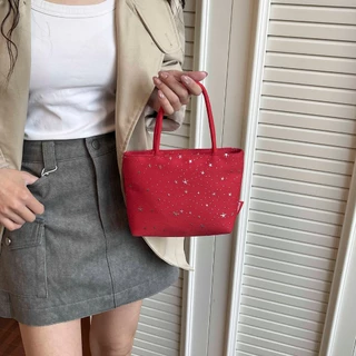 (B-2912)🔥พร้อมส่ง กระเป๋าถือ สไตส์นี้เท่มาก แฟชั่นมาใหม่ แฟชั่นฤดูใบไม้ผลิต กระเป๋าขนาดใหญ่จุของได้เยอะ 7สี