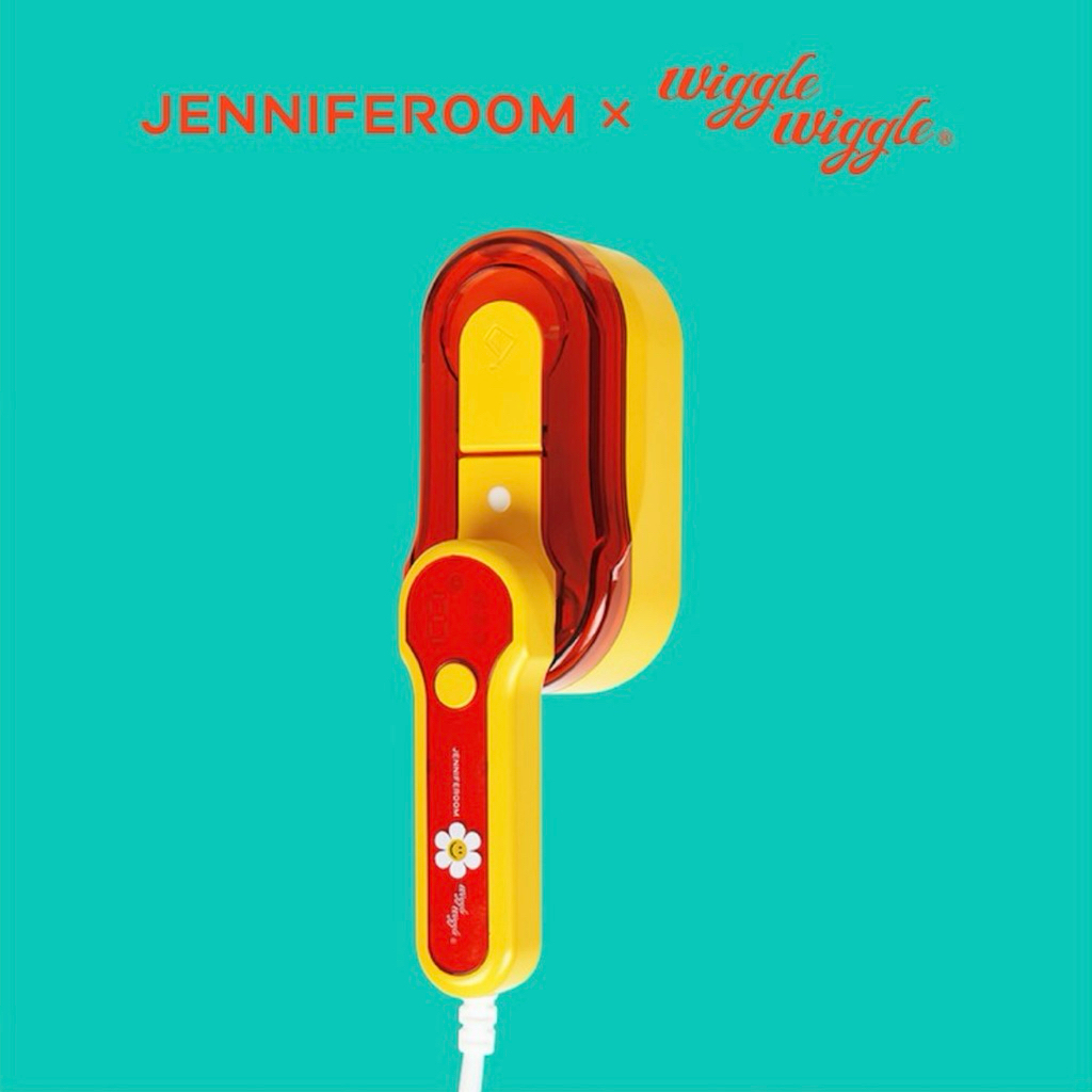 (พร้อมส่ง) Jenniferoom x wiggle wiggle เตารีดไอน้ำ รุ่น 1200 วัตต์ สีส้ม