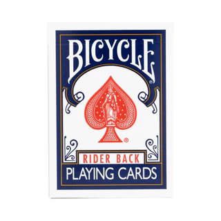 ไพ่ Bicycle Rider Back - Blue (แท้) อุปกรณ์มายากล การ์ดสะสม