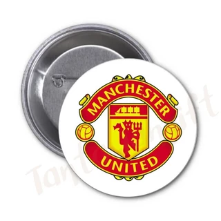 เข็มกลัดโลโก้ฟุตบอล ชุด Football LOGO (Fan made) ขนาด4.4 ซ.ม. แบบกลม