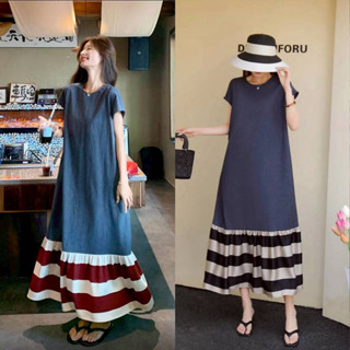 เดรสยีนส์สไตล์เกาหลี