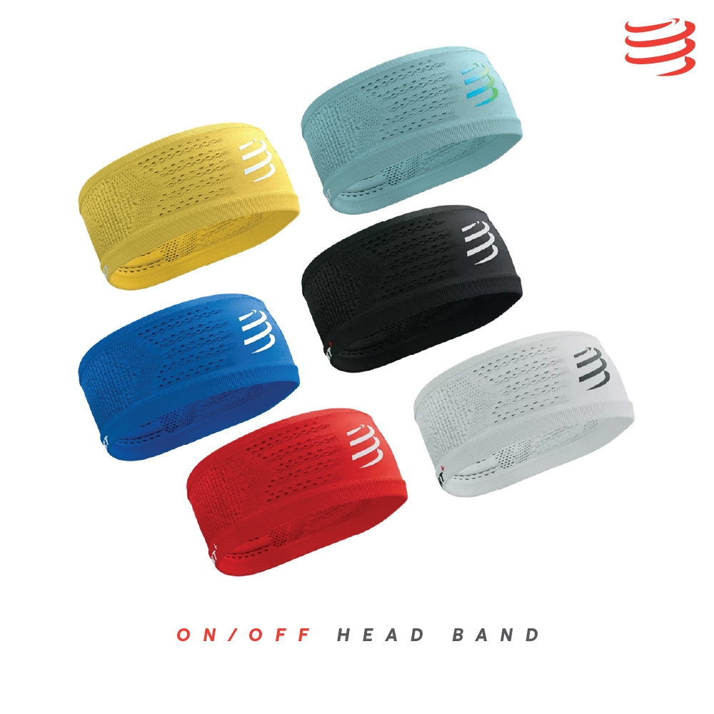 COMPRESSPORT HEADBAND ON/OFF UNIQ SIZE (FREE SIZE) | ผ้าคาดศีรษะ