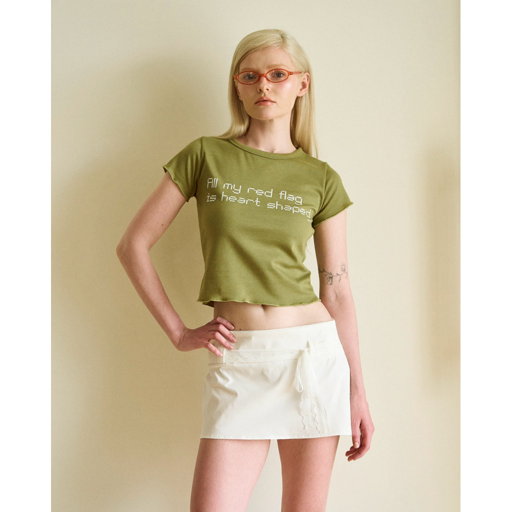imishmash - All my slim tee เสื้อยืดครอปผู้หญิง