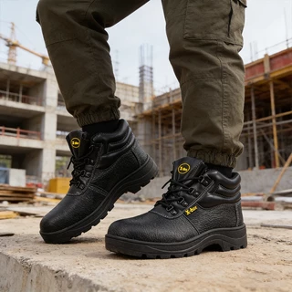 G01/G01K Safety Shoes รองเท้าเซฟตี้ หัวเหล็ก พื้นเหล็ก รองเท้านิรภัย Size 36-47 (ไม่มีกล่อง)