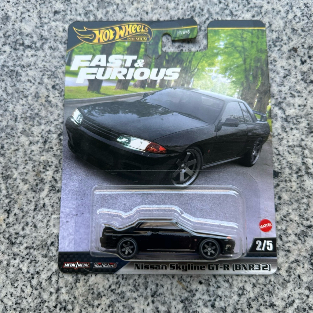 รถเหล็ก Hotwheels Fast&Furious Nissan Skyline GTR R32