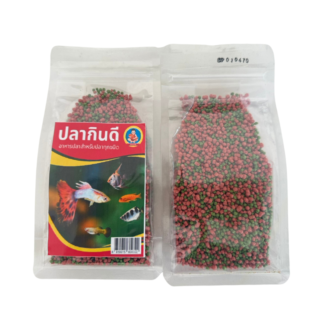 อาหารปลากินดีสหรับปลากัดและปลาพันธ์เล็ก 60g