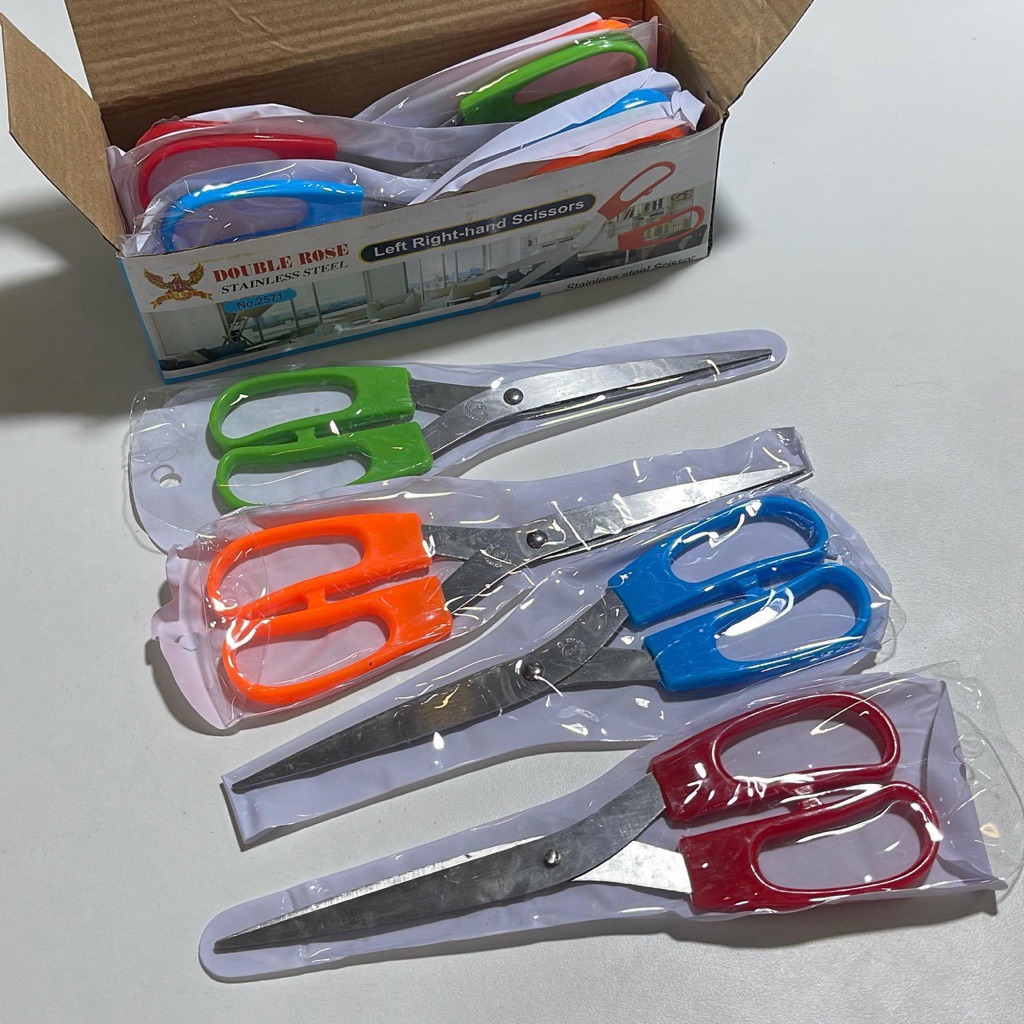 (กล่อง12ชิ้น) กรรไกร อเนกประสงค์ หลายขนาด หลายแบบ ราคาส่ง