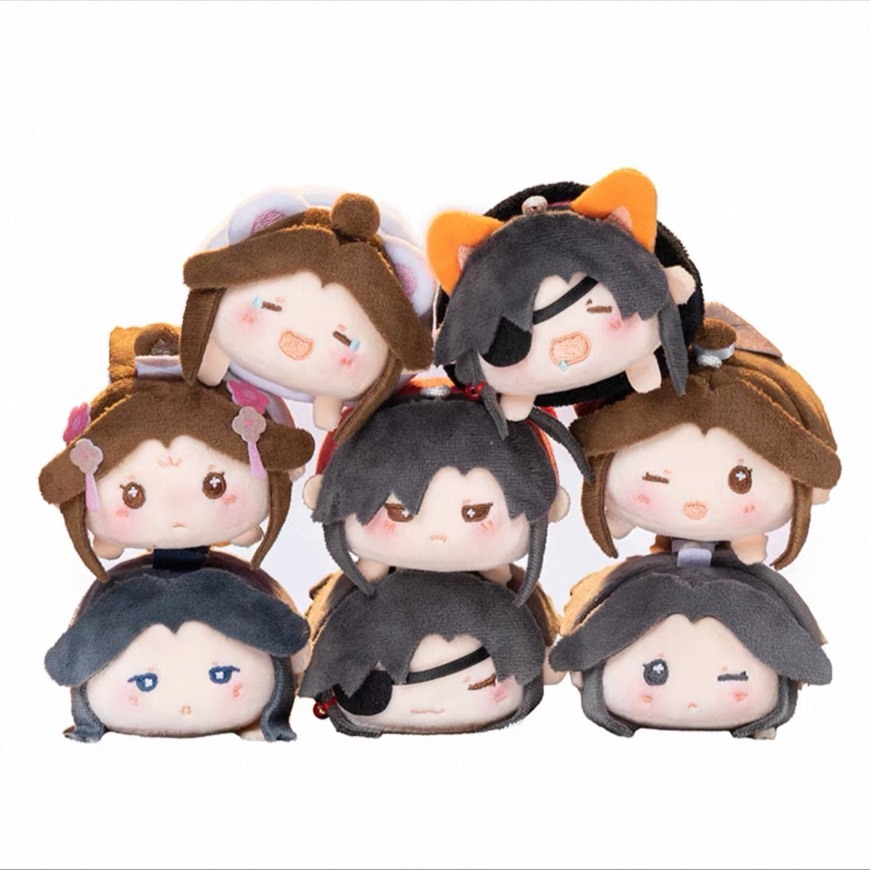( LIVE ลด 40% 100.-) Heaven Official's Blessing mini doll plush ตุ๊กตาโมจิ สวรรค์ประทานพร ปีม้า [สุ่ม/ยกกล่อง]