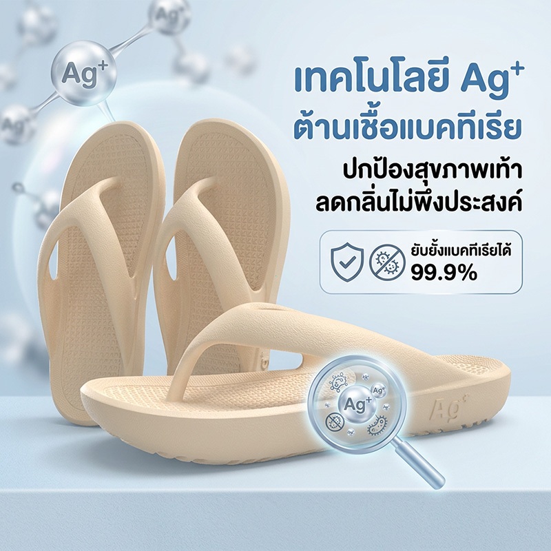 รองเท้าแตะผู้ใหญ่แบบสวมนิ้ว สไตล์เกาหลี คุณภาพดีเยี่ยม วัสดุยาง EVA แท้ น้ำหนักเบานุ่มสบาย กันลื่นกันน้ำ รองเท้าแตะคู่รั