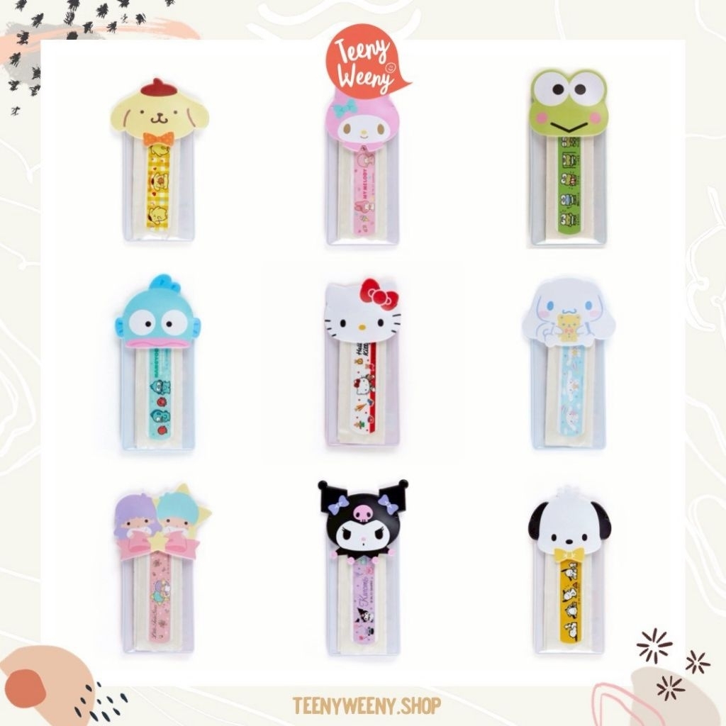 พลาสเตอร์ พลาสเตอร์ญี่ปุ่น พลาสเตอร์ปิดแผล Sanrio Plaster Band aids