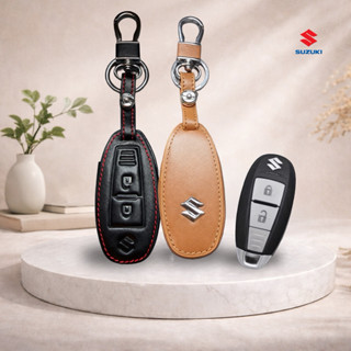 ซองหนังแท้ ใส่กุญแจรีโมทรถยนต์ รุ่นโลโก้เหล็ก All New Suzuki…