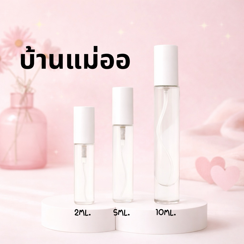 รวมขวดสเปร์ยน้ำหอมบ้านแม่ออ (แบ่งขาย)