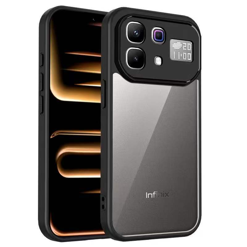 Infinix Note Edge 5G/infinix Note 60/infinix Note 60 ProเคสกันกระแทกขอบสีหลังใสInfinix Note60 5G/Infinix Note60Pro 5G