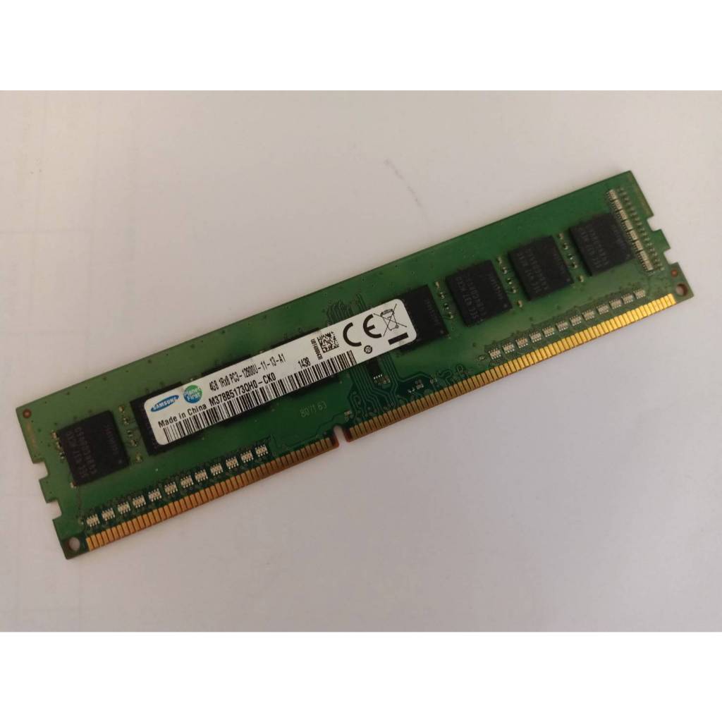 RAM Samsung DDR3-Bus1600/4G แบบ 8 ชิป ตัวสูง (4G 1Rx8 PC3-12800U-11-12-A1) สำหรับ PC