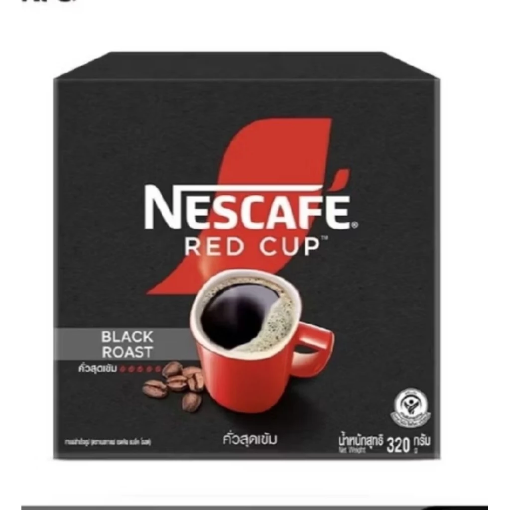 เนสกาแฟ แบล็ค โรสต์ ขั้วสุดเข้ม ปริมาณ320g กล่องดำ