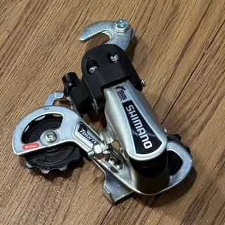 ตีนผี SHIMANO RD-TY21B เงิน แบบหูเกี่ยว (ถุง)