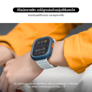 MAGEASY Skin Watch Case เคส Apple Watch Ultra3-1(49mm)/11/10(42/46mm)/9-1/SE 3-1(40/41/44/45mm)