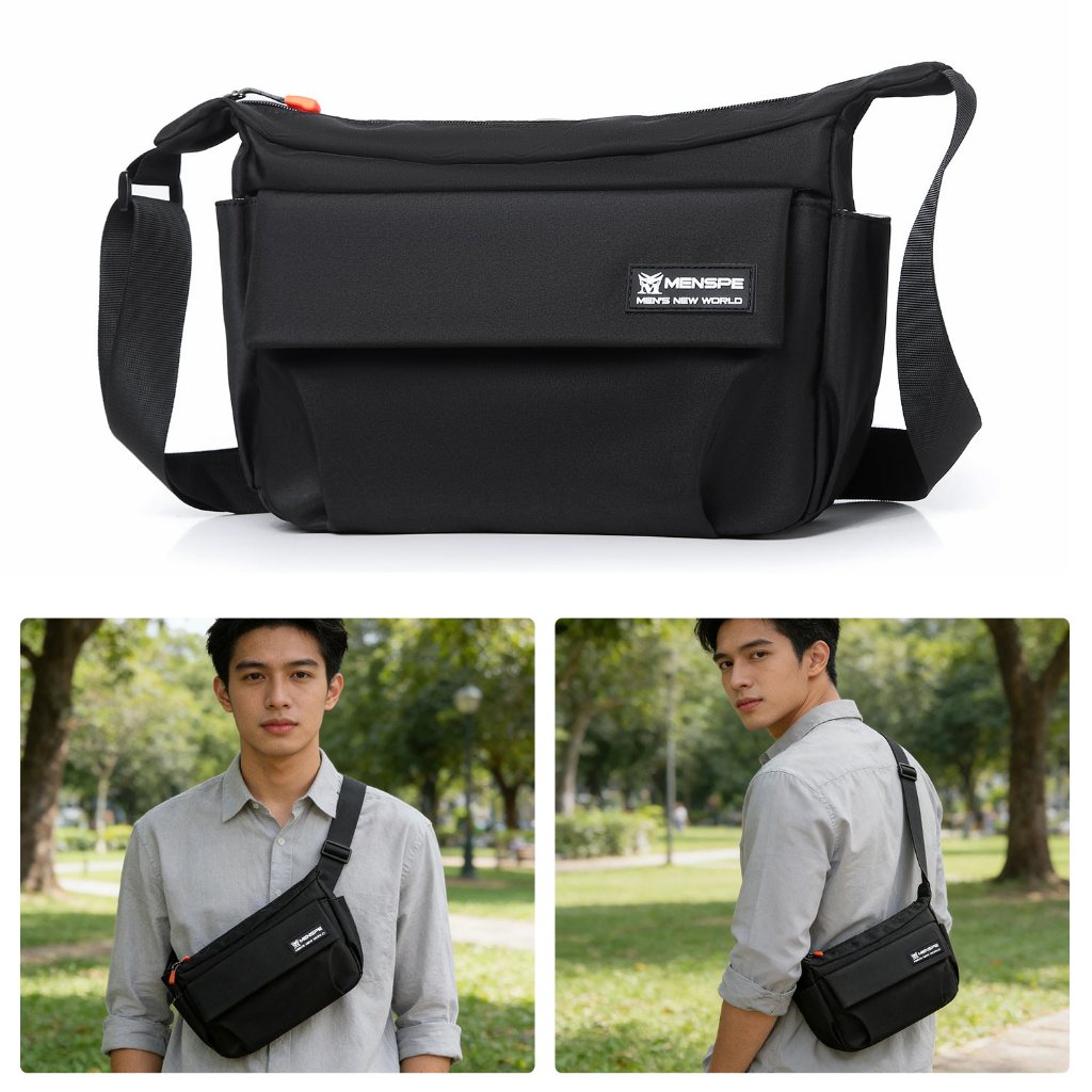 MENSPE multifunctional portable crossbody bag