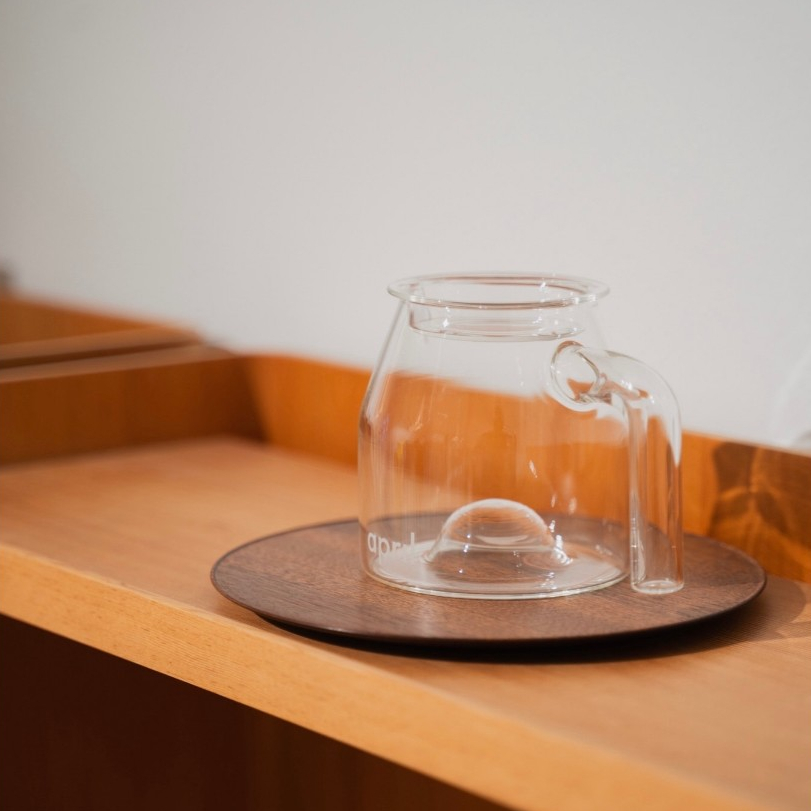 เสิร์ฟเวอร์ และ แก้ว Handmade April Glass Equipment, Copenhagen วัสดุแก้วใส