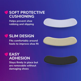 Dr.Scholl's Your Heels & Flats Heel Liner Cushions ดร.สกอลล์ ยัวร์ ฮีล แอนด์ แฟลต ฮีล ไลเนอร์ คูเชิ่นส์