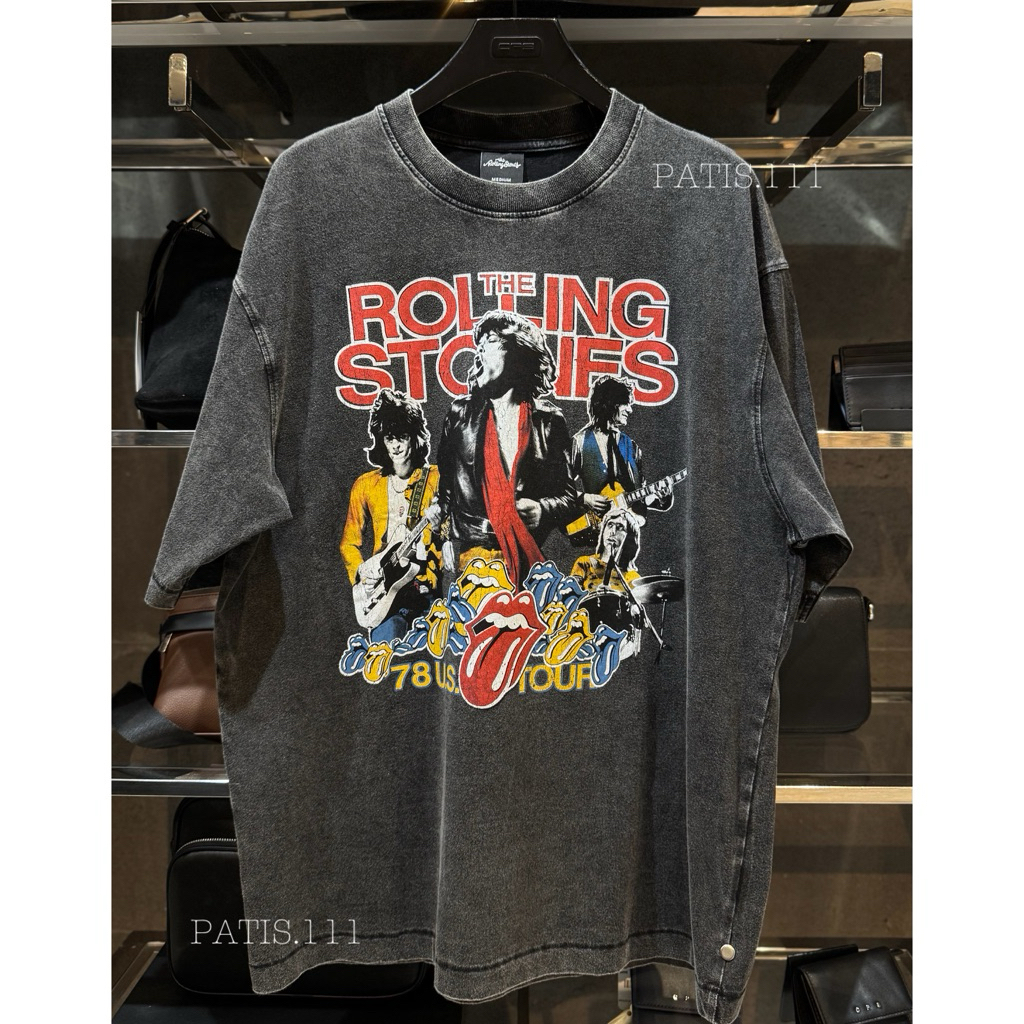 พร้อมส่งทุกตัว เสื้อยืด รุ่น kiss acdc แบรนด์ cps 💯 4.4