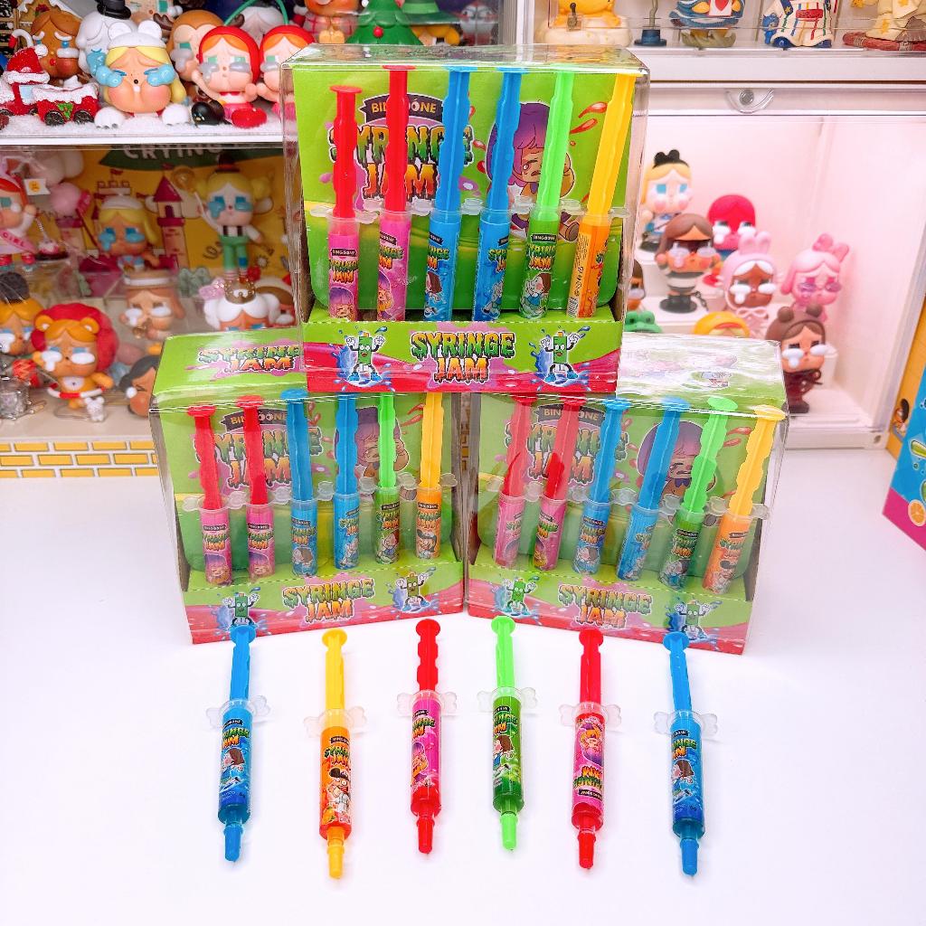 เยลลี่เข็มเจล เยลลี่ผลไม้ 4 รส 1 กล่อง 30 ชิ้น