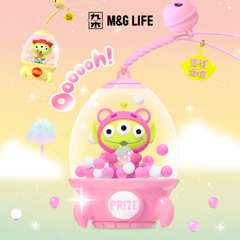 M&G LIFE x Disney Toy Story Alien Costume Omamori Praying for Good Luck 1pcs Blind Box