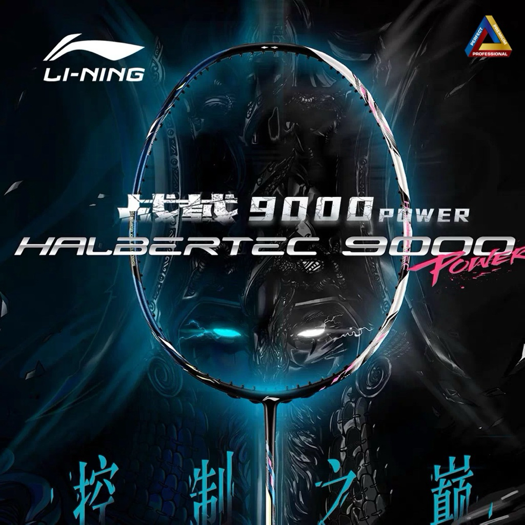 Halbertec 9000 POWER ไม้แบดมินตัน Li-Ning ของแท้100%