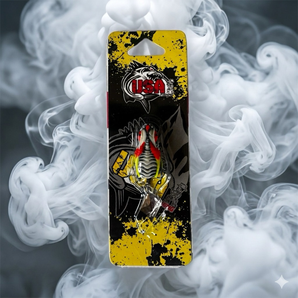 กบยาง เดวิล DEVIL 3.5 by น้าโอ้ต usa ขนาด 3.5 cm. น้ำหนัก 6.5 g. ตัวเบ็ด bkk #1 ราคา ถูกที่สุด ดีลบีเคเค แกลเลอรีภาพที่ 3