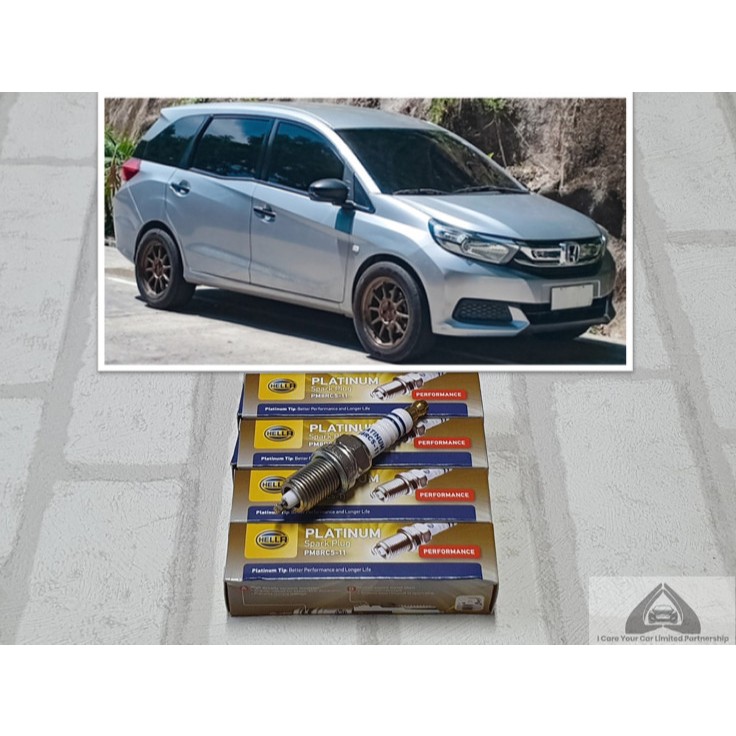 หัวเทียน Honda Mobilio ( 2014 - 2017 ) รุ่น 1.5 ชุด 4 หัว ชนิดแพลทตินัม / Platinum Type Spark Plug H