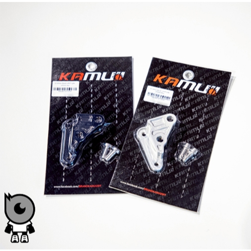 KAMUII ขาจับปั๊มเบรคแต่ง 4 pots จาน 220mm สำหรับ New Vespa รุ่น Sprint , Primavera