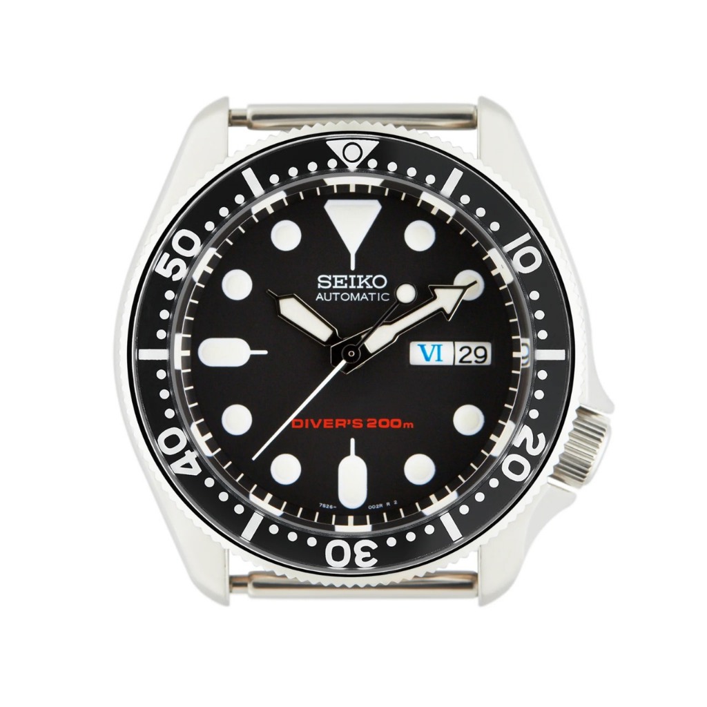 SKX007/SRPD Glass Bezel Insert: SKX Style Black/White  72 reviews