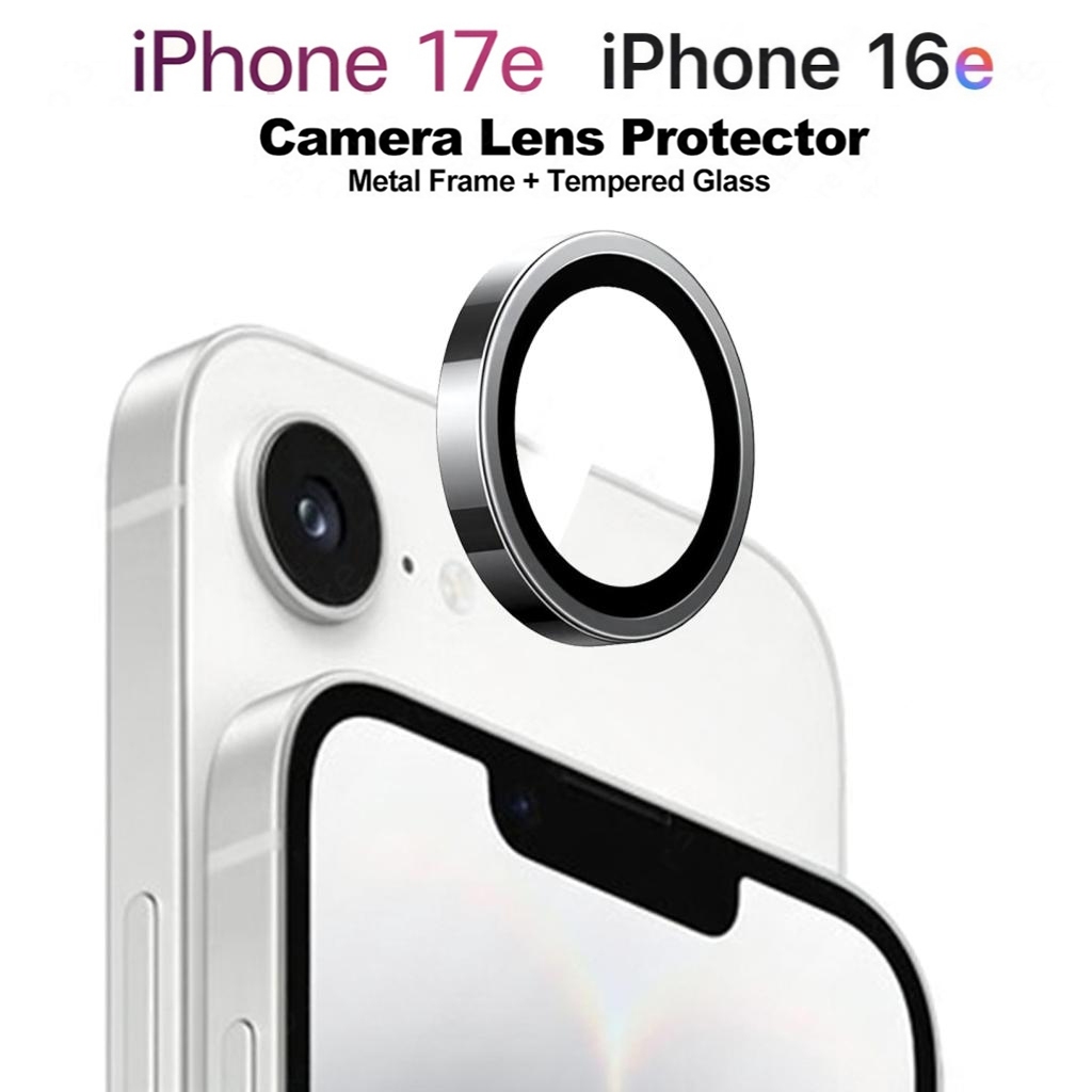 กันรอยกล้องไอโฟน iPhone 17e / iPhone 16e กันเลนส์กล้อง iPhone17e/16e ฟิล์มกล้องไอโฟน iPhone16e Camer