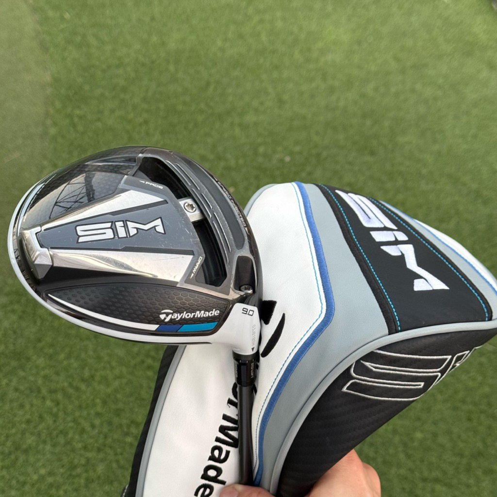 Driver Taylormade 🔵 Sim 9.0🔵  Tensei 50S Flex S โคเวอร์แท่สภสาพดี ไม้กอล์ฟมือสอง TS Golf