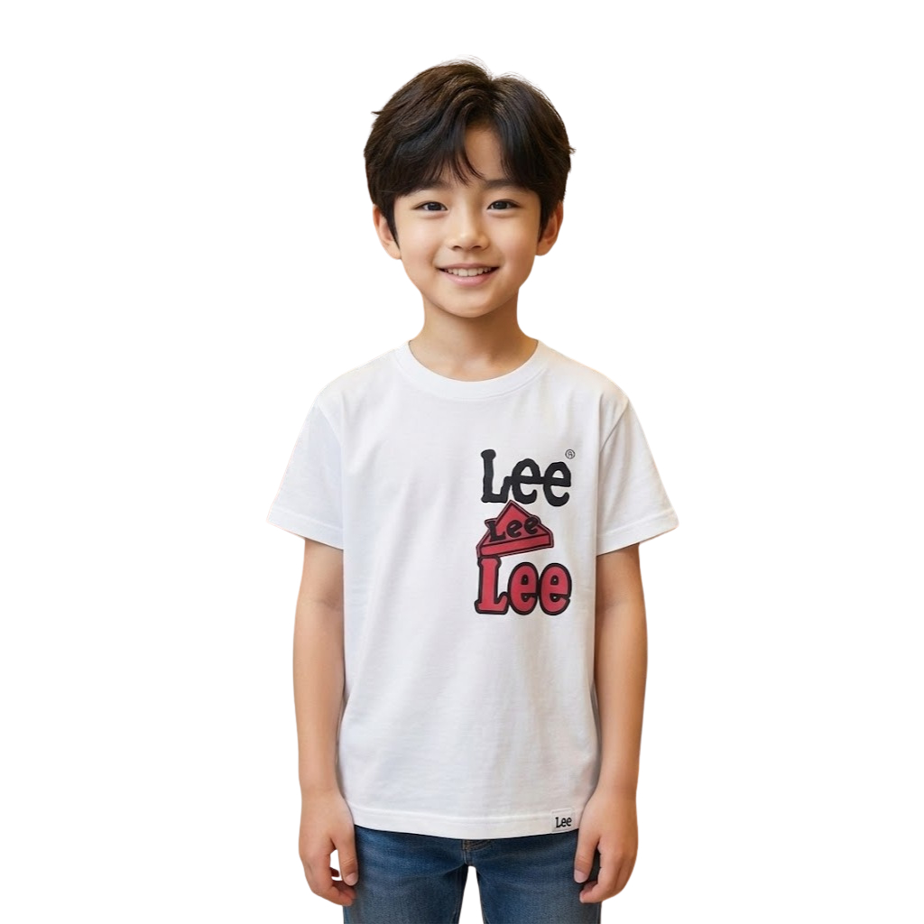 LEE เสื้อยืดเด็กหญิง-ชาย  รุ่น LK S525UTSSF14   LEE Kids