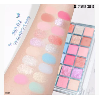 SIVANNA Fairy Dust Palette ซีเวนน่า คัลเลอร์ส แฟรี่ ดัสต์ พาเลทท์