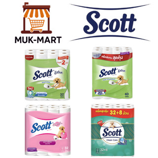 Scott กระดาษชำระ – Select 32, Clean Care 40, Double Roll 32,…