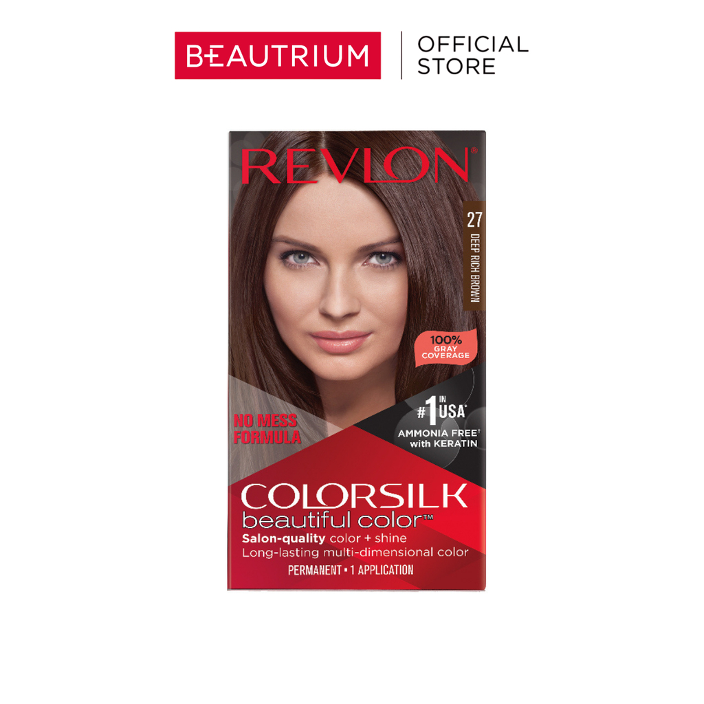 REVLON Colorslik With Keratin ผลิตภัณฑ์เปลี่ยนสีผม 130ml
