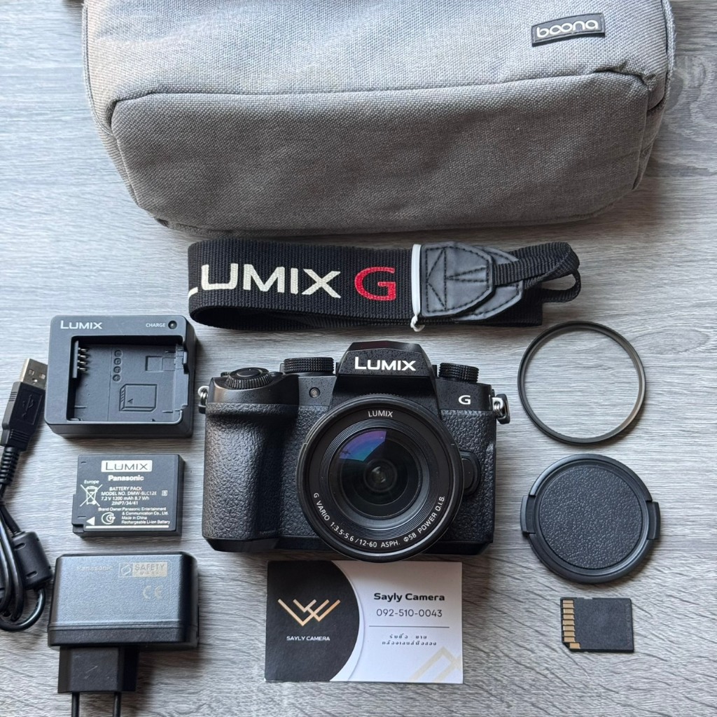 กล้องถูก Panasonic lumix  g90 4k vlog วิดิโอ ไลฟ์สด ได้เลนส์ 12-60