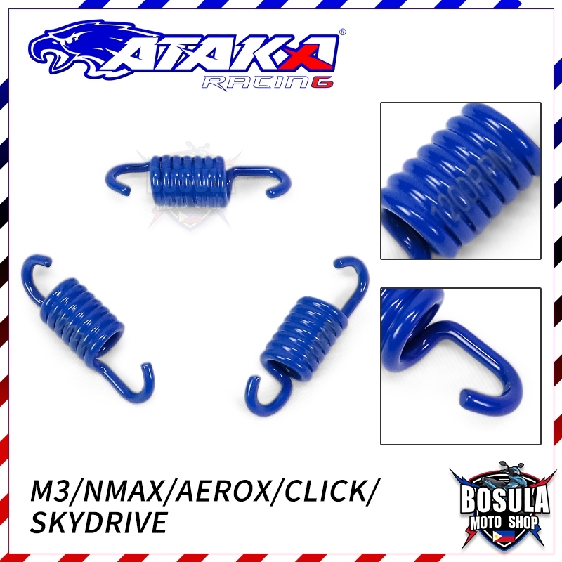 ATAKA สปริงคลัทช์ / สปริงปรับรอบ Click/Mio/M3/Nmax/PCX/LEAD/GIORNO/Aerox/SKYDRIVE 1000RPM 1200RPM 15