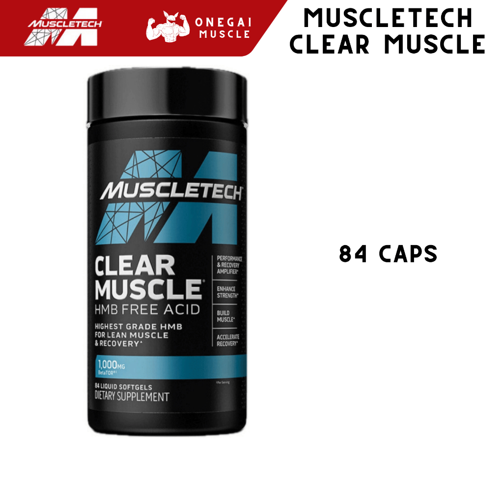 Muscletech Clear Muscle - 84 Liquid Caps EXP 11/27, muscletech, clear muscle ฟื้นฟูหลังการออกกำลังกาย