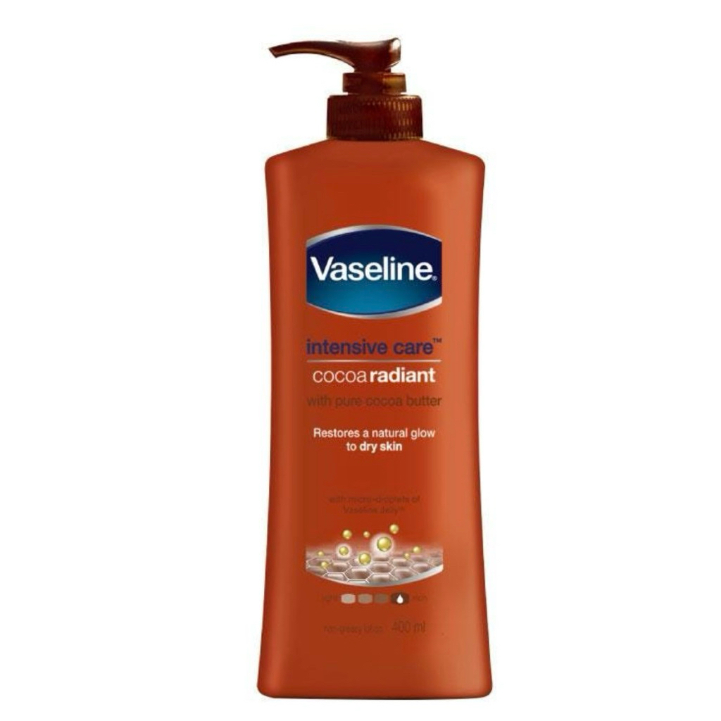 VASELINE Body Lotion Core Cocoa Radiant 400ML