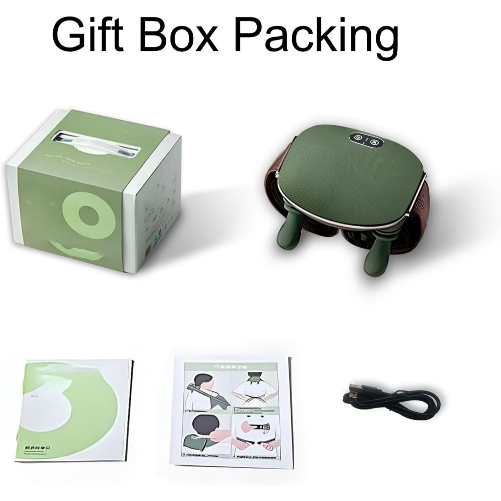 เครื่องนวดไหล่และคอ Neck Massager, Electric Neck and Back Massager with Heat