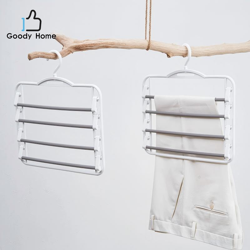 Goody Home ไม้แขวนกางเกง ที่แขวนกางเกงประหยัดพื้นที่