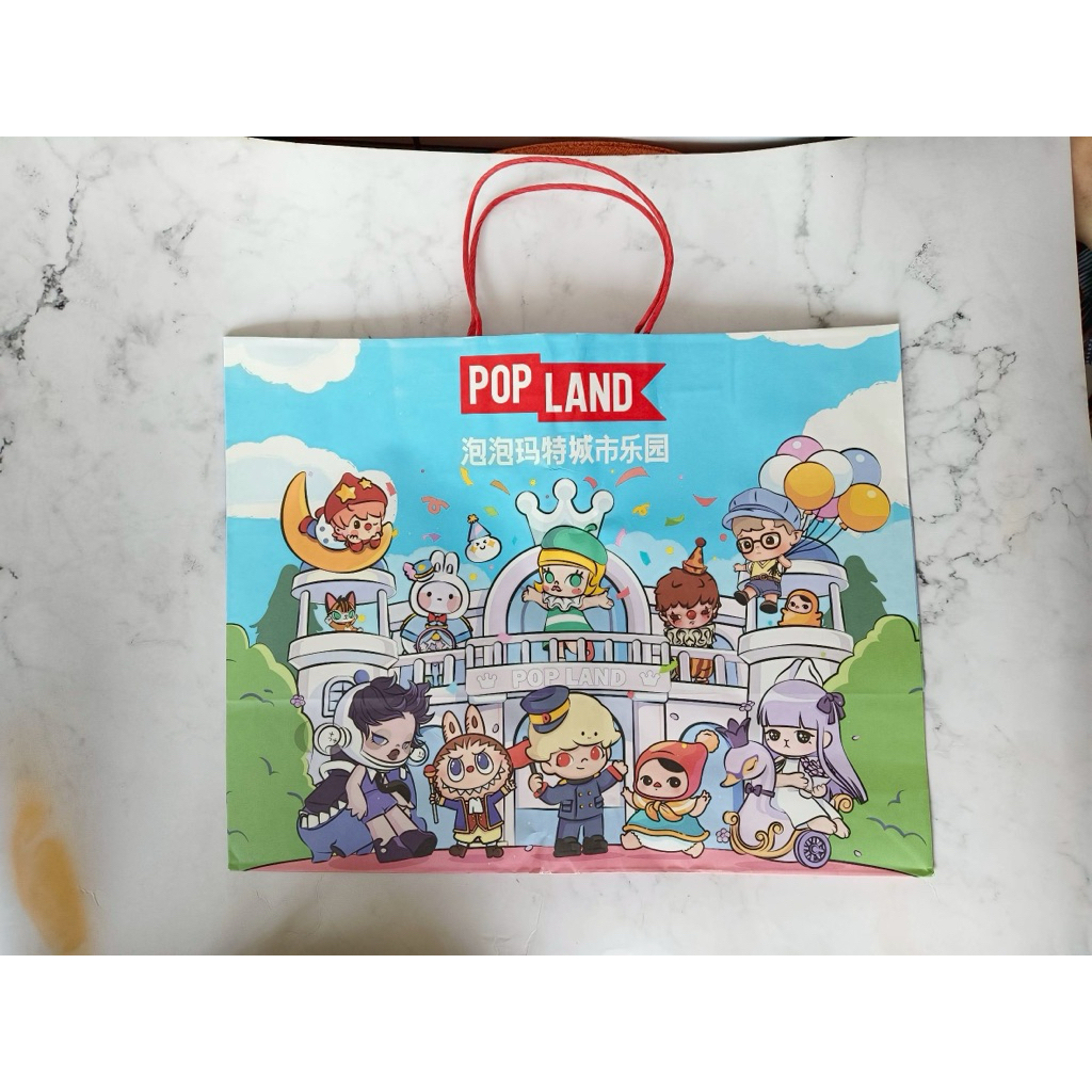 [📌พร้อมส่งในไทย] ถุงกระดาษ POP MART🛍️ ของแท้100%