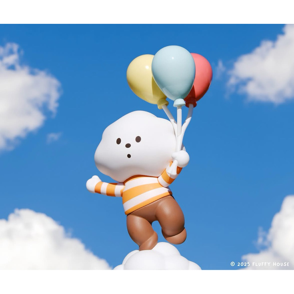 [สุ่ม/ระบุตัว] FLUFFY HOUSE Mr. White Cloud & Friend Blind Box Series Limited Edition