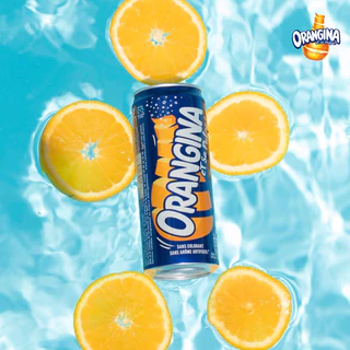 [ยกแพ็ก 6 กระป๋อง] Orangina เครื่องดื่มน้ำส้มผสมโซดา 330 มล. (Sparkling Citrus Beverage)