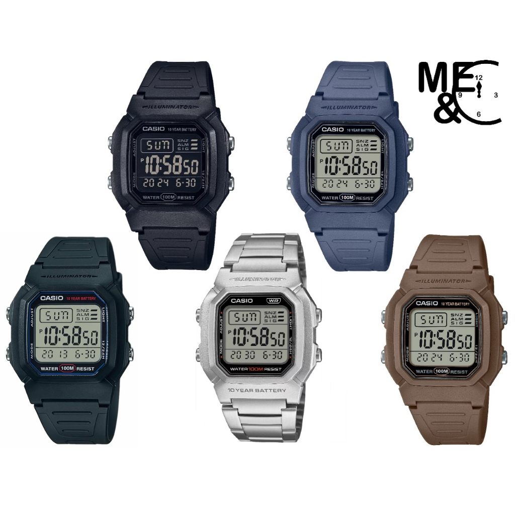CASIO W-800H SERIES ของแท้ ประกัน CMG