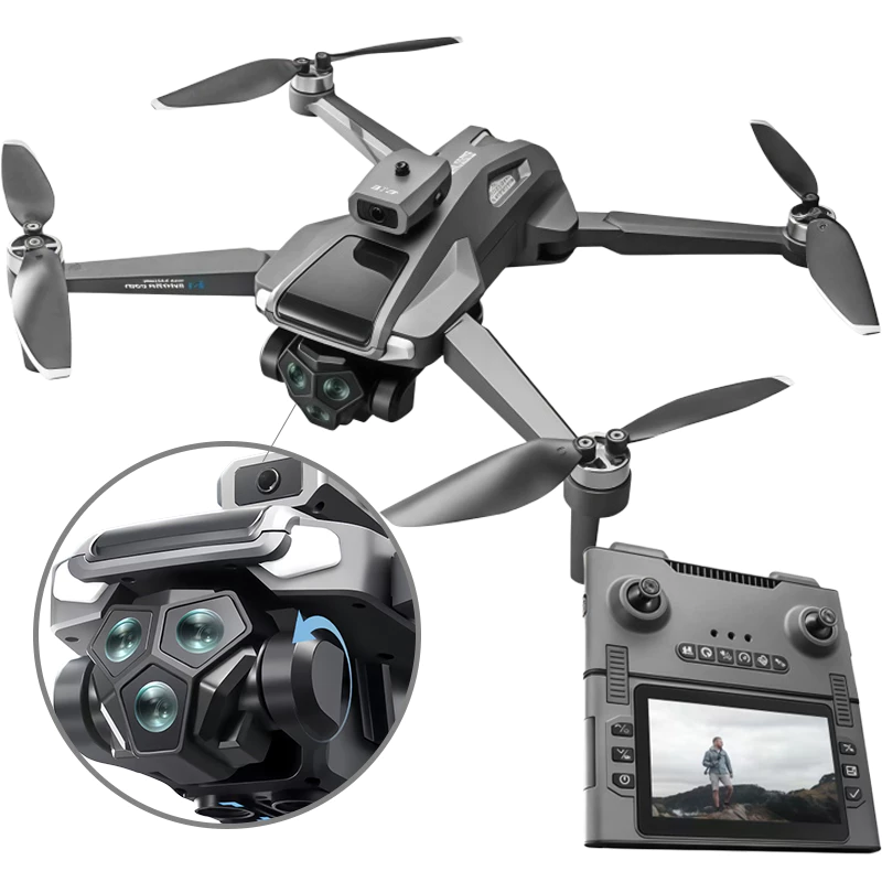 โดรน M66 Max Pro 8K 3 กล้อง WiFi FPV ระบบ GPS thumbnail 8
