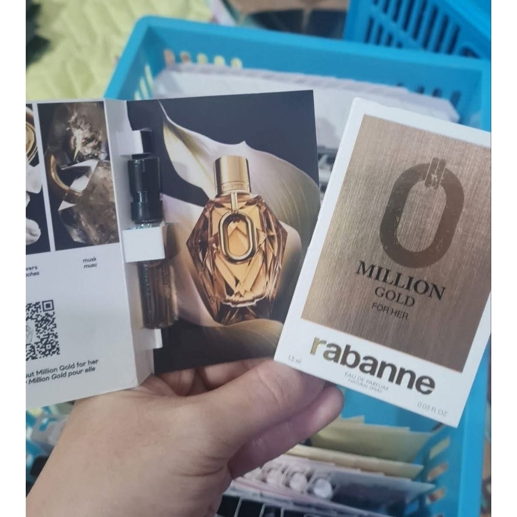 rabanne million gold edp for her 1.5 ml